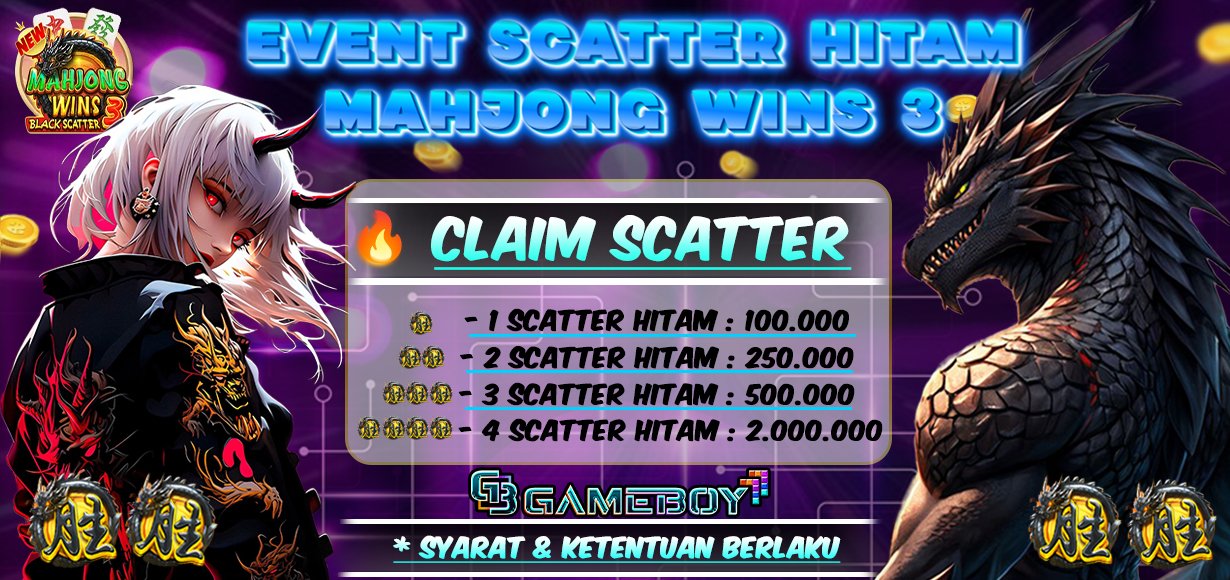 scatter hitam