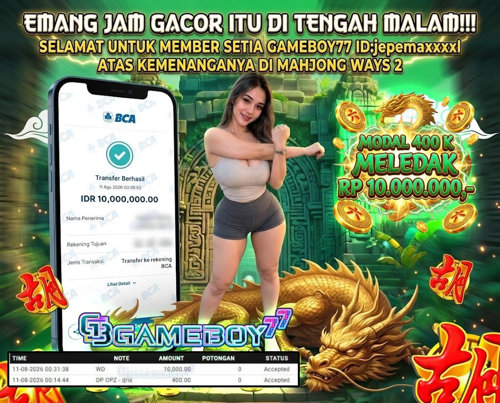 GAMEBOY77 - Aplikasi Permainan Slot77 Dengan Akses Cepat Buat Semua mobile